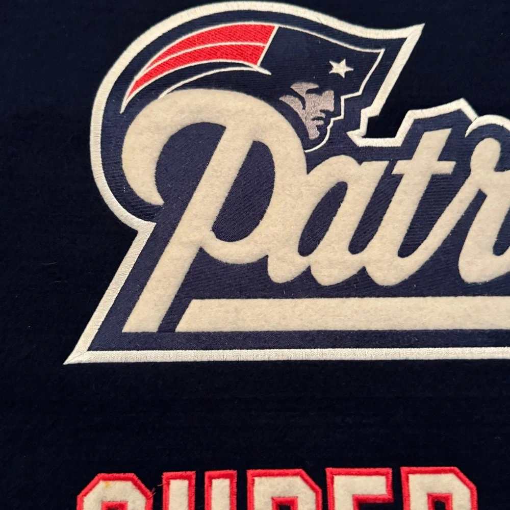 New England Patriots Super Bowl Champions‎ 2001 2003 2004 NFL Banner